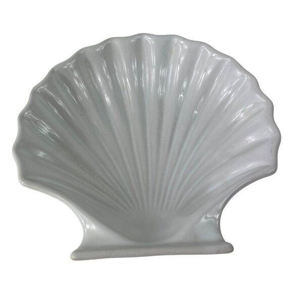 Scalloped Clam Shell Dish Bowls Set Of 2 Seafood Made In Japan Oven Proof - Picture 2 of 15